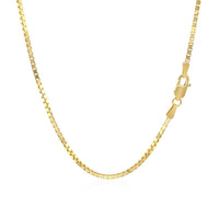 14k Yellow Gold Classic Box Chain (1.4 mm) - Forever in Harmony