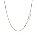 Sterling Silver Diamond Cut Rope Style Chain (1.40 mm) - Forever in Harmony