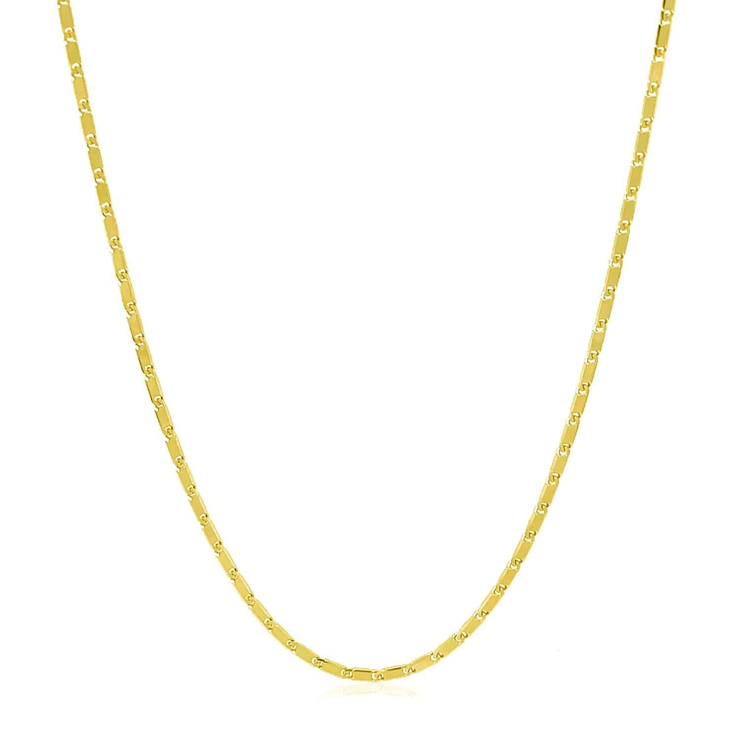 14k Yellow Gold Lumina Pendant Chain (1.00 mm) |