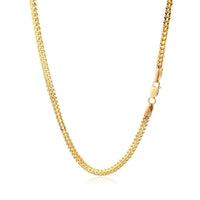 14k Yellow Gold Light Weight Wheat Chain (3.20 mm) - Forever in Harmony