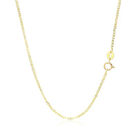 14k Yellow Gold Mariner Link Chain (1.20 mm) - Forever in Harmony