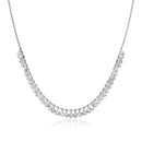 Sterling Silver 16 inch Necklace with Textured Beads - Forever in Harmony