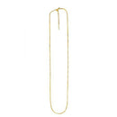 Endless Adjustable Box Chain in 14k Yellow Gold (0.95 mm) | - Forever in Harmony