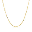 14k Yellow Gold Singapore Chain (1.30 mm) - Forever in Harmony