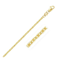 14k Yellow Gold Mariner Link Chain (1.70 mm) - Forever in Harmony