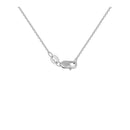 Double Infinity Diamond Pendant in 14k White Gold - Forever in Harmony