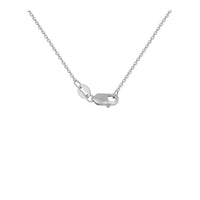 Double Infinity Diamond Pendant in 14k White Gold - Forever in Harmony