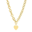 14k Yellow Gold Rolo Link Necklace (11.40 mm) - Forever in Harmony