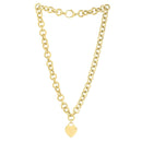 14k Yellow Gold Rolo Link Necklace (11.40 mm) - Forever in Harmony