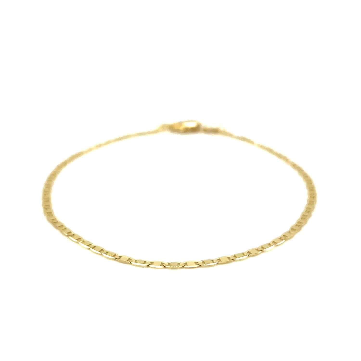 10k Yellow Gold Mariner Link Bracelet (1.70 mm) |