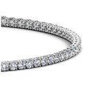 Lab Grown Round Diamond Tennis Bracelet in 14k White Gold (2 cctw F/G  VS2/SI1) - Forever in Harmony