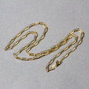 18K Yellow Gold Paperclip Chain (2.50 mm) - Forever in Harmony