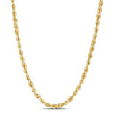 14k Yellow Gold Light Rope Chain (3.7 mm) - Forever in Harmony