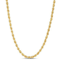 14k Yellow Gold Light Rope Chain (3.7 mm) - Forever in Harmony