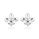 Sterling Silver Fluer De Lis Earrings - Forever in Harmony