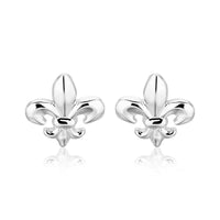 Sterling Silver Fluer De Lis Earrings - Forever in Harmony