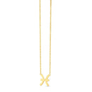 14K Yellow Gold Pisces Necklace - Forever in Harmony