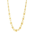 Graduated Jax Link Necklace in 14K Yellow Gold - Forever in Harmony