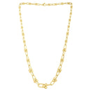 Graduated Jax Link Necklace in 14K Yellow Gold - Forever in Harmony