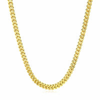 14k Yellow Gold Square Franco Chain (3.00 mm) | - Forever in Harmony