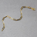 14K Yellow Gold Bold Paperclip Chain Bracelet (4.20 mm) | - Forever in Harmony