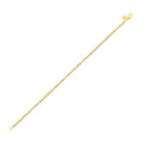 14K Two Tone Gold Pallina Bead Bracelet (2.60 mm)