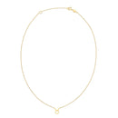 14K Yellow Gold Taurus Necklace