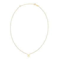 14K Yellow Gold Taurus Necklace