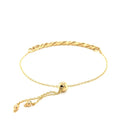 Adjustable Chain Bracelet in 14k Yellow Gold (5.00 mm) | - Forever in Harmony