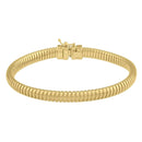 14k Yellow Gold Tubogas Bracelet (5.00 mm)