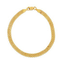 14k Yellow Gold Bismark Bracelet (4.70 mm) | - Forever in Harmony