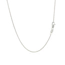 10k White Gold Wheat Chain 0.6mm | 18''