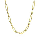 14K Yellow Gold Bold Paperclip Chain (4.20 mm)