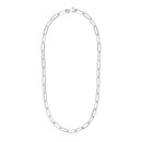 Sterling Silver Paperclip Chain Necklace