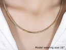 14k Yellow Gold Semi Solid Box Chain (2.5 mm)