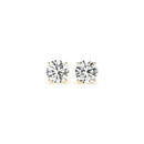 1 1/2 cttw IGI Certified Lab Grown Diamond Stud Earrings | 14k Yellow Gold | G/VS2 - Forever in Harmony