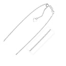 Sterling Silver 1.5mm Adjustable Rope Chain (1.50 mm) - Forever in Harmony