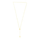 14k Yellow Gold Rosary Necklace