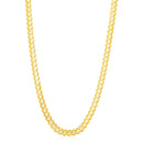 14k Yellow Gold High Polish Modern Lite Edge Chain (8.00 mm) | - Forever in Harmony