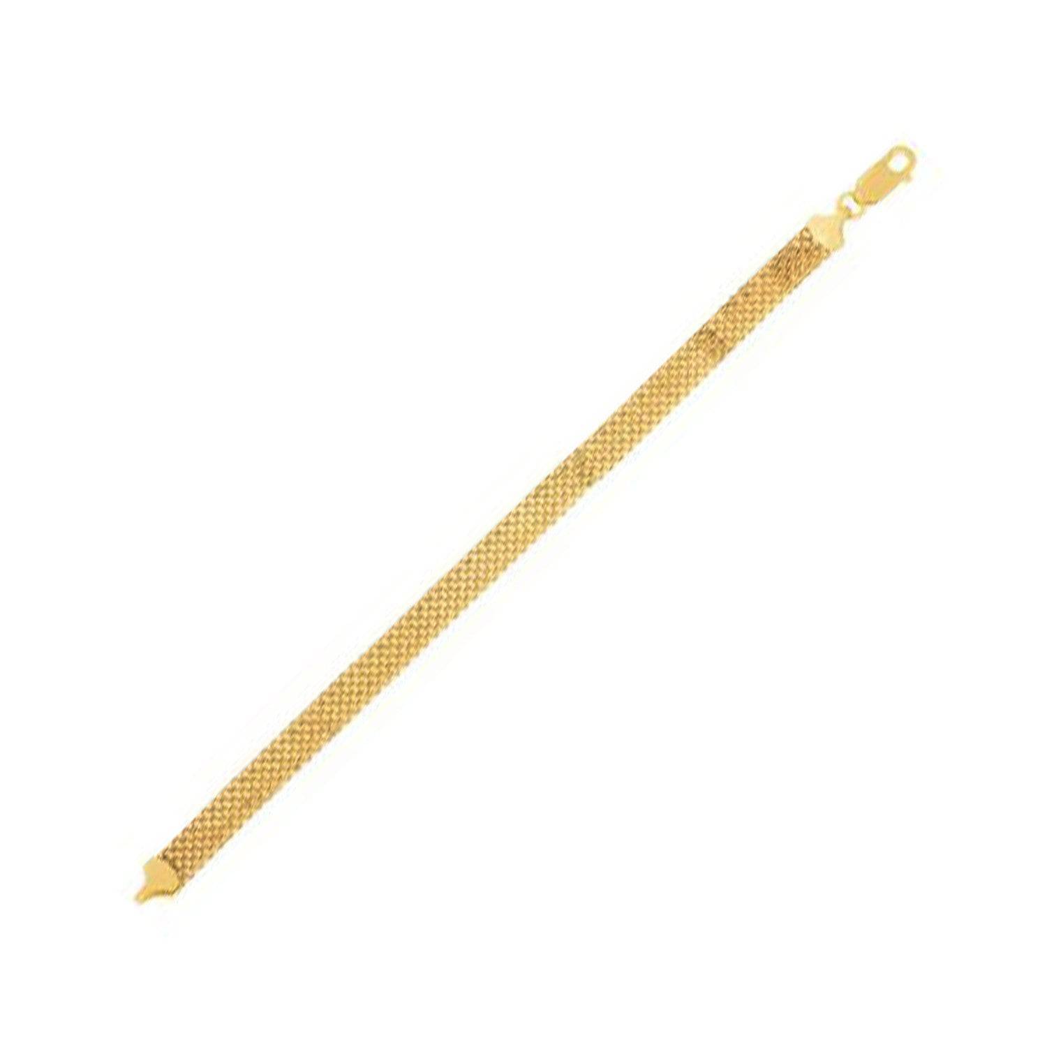 14k Yellow Gold Bismark Bracelet (7.00 mm) |