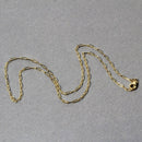 14K Yellow Gold Fine Paperclip Chain (1.50 mm)