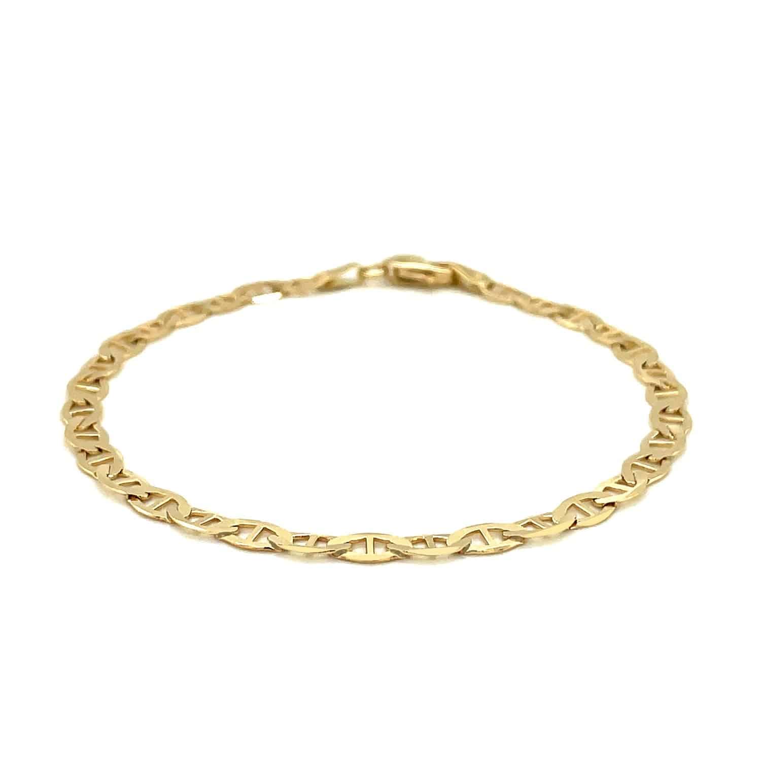 10k Yellow Gold Mariner Link Bracelet (4.50 mm) |