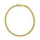 14k Yellow Gold Bismark Bracelet (2.50 mm) | - Forever in Harmony