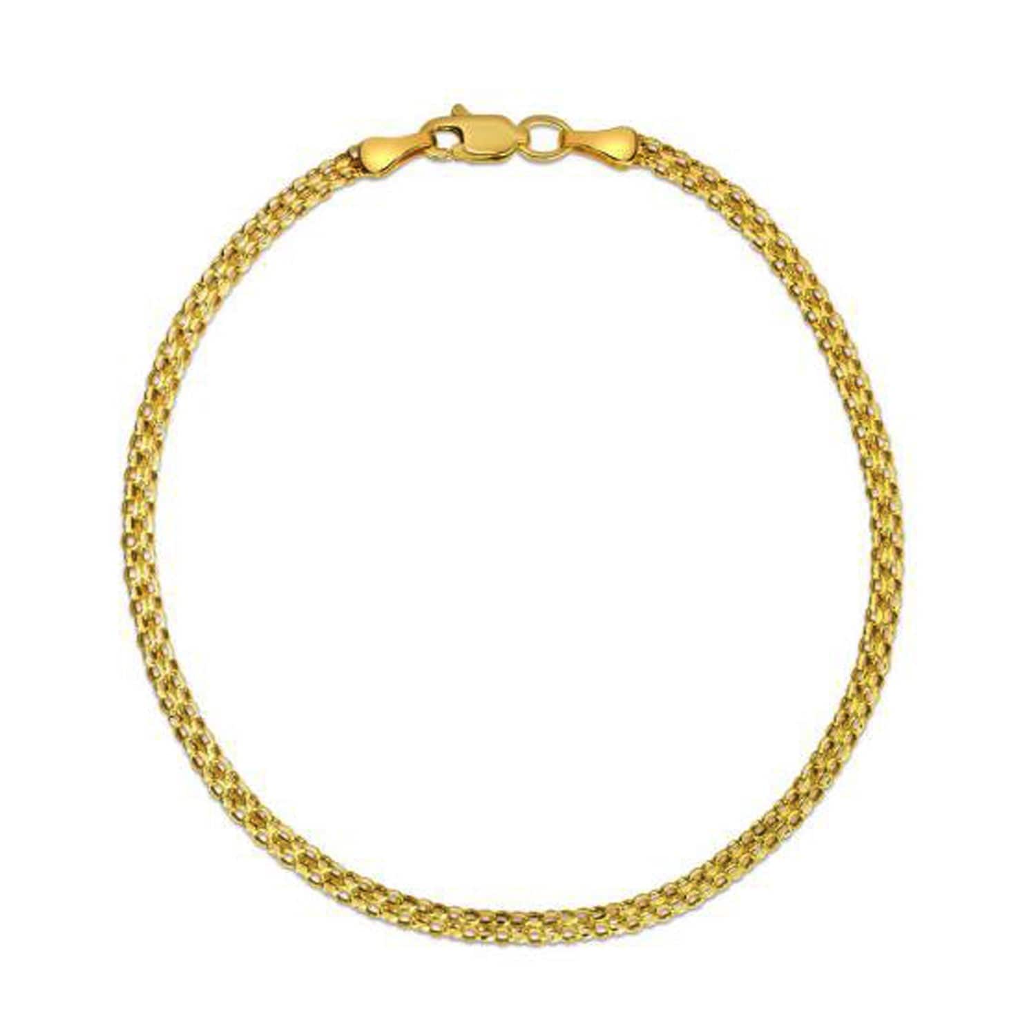 14k Yellow Gold Bismark Bracelet (2.50 mm) |