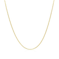 Adjustable Cable Chain in 14k Yellow Gold (0.97 mm) | 22''