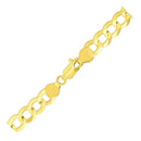 10k Yellow Gold Curb Bracelet (7.00 mm) | - Forever in Harmony