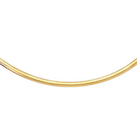 14k Yellow Gold Classic Omega Bracelet (6.00 mm) | - Forever in Harmony