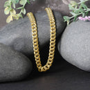 10k Yellow Gold Semi Solid Miami Cuban Chain (6.10 mm) | - Forever in Harmony