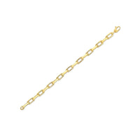 14k Yellow Gold French Cable Link Bracelet  (6.00 mm) | - Forever in Harmony