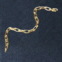 14k Yellow Gold French Cable Link Bracelet  (6.00 mm) | 7.5